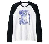 Ragdoll Cat Artwear Cute Kitty Cats Mamma e Gatto papà Regalo Maglia con Maniche Raglan
