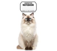 Ragdoll Cat Composition Notebook: Cute College-Ruled Journal with Adorable Ragdoll Cat Cover, Ideal for School, Work, Journaling, and Gifts for Cat Lovers