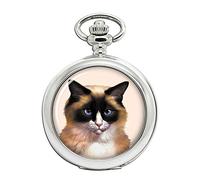Ragdoll Cat Full Hunter Orologio da tasca