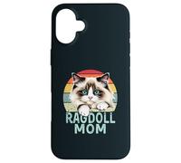 Ragdoll Cat Mom Retro Vintage Divertente I Love My Ragdoll Cat Custodia per iPhone 16 Plus