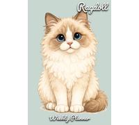 Ragdoll Cream Bicolour Diary 2027: | A5 Week to View Planner | Weekly Organiser & Appointment Book | Gift for Cat Lovers
