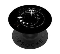 Ragdoll Moon, Amante dei gatti, Ragdoll Gatto e Luna, Amante dei gatti PopSockets PopGrip Adesivo