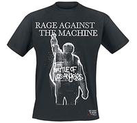 Rage Against The Machine Album Cover Uomo T-Shirt Nero XXL 100% Cotone Regular