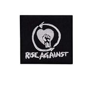Rage Against The Machine Rise Yellow Distintivo Ricamato Applicazioni Il Ferro Sulla Toppa Patch Accessorio