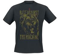 Rage Against The Machine T Shirt Pride Band Logo Nuovo Ufficiale Uomo Nero Size XL