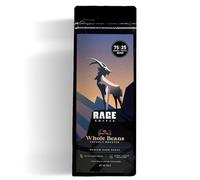 Rage Coffee Chicchi di caffè interi appena tostati | tostato medio scuro | Realizzato con chicchi di caffè appena tostato 100% Arabica (tostatura scura media) (75:25, 500 g)