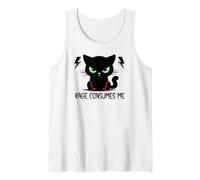 Rage Consumes Me Cat Meme Staring Rage is Consuming Me Cat Canotta