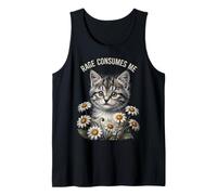 Rage Consumes Me Funny Cat Meme Canotta