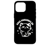 Rage Consumes Me Funny Kitten in a Hammock Cute Cat Ironic Custodia per iPhone 16 Pro Max