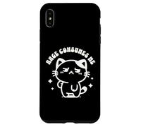 Rage Consumes Me Funny Kitten in a Hammock Cute Cat Ironic Custodia per iPhone XS Max
