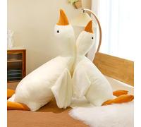 Ragelion Peluche Papera, Peluche d'Oca, Peluche a Forma di Cigno Peluche Gigante Morbido Cuscino Bambini Regali