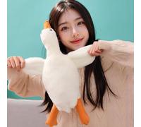 Ragelion Peluche Papera, Peluche d'Oca, Peluche a Forma di Cigno Peluche Gigante Morbido Cuscino Bambini Regali