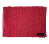Ragged Rose Ribby Tovagliette Rosa in Cotone a Coste, 27 x 37 CMS