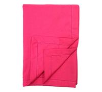 Ragged Rose Tessa Tovaglia in Cotone, Rosa Brillante, Large