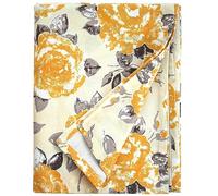 Ragged Rose Tovaglia, Cotone, Oro, 140 x 230 CMS