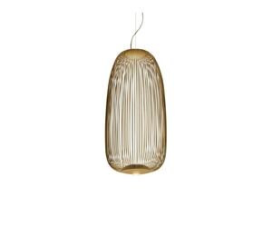 Raggi 1 Lampadario Oro