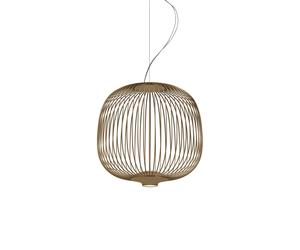 Raggi 2 Piccola Lampadario Rame