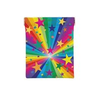 Raggi Di Coriandoli Arcobaleno E Stelle, Spremere il portafoglio superiore da donna Borsa portaoggetti Piccola portamonete Portamonete