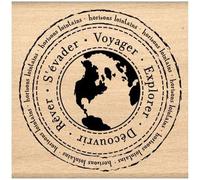Raggi infrarossi lontani Florileges Design FF210013 Orizzonti Timbro Scrapbooking, 8 x 8 x 2,5 cm