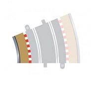 Raggio 3, bordi esterni della curva 22,5° x 4