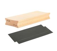Raggio Blocco abrasivo Chitarra In Legno Carta Lucida Rettifica Blocco Tasti Ditalini Lamiera di Riparazione Cuscino Raggio Chitarra Blocco Abrasivo Strumento Livellamento Ampegiato