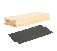 Raggio Blocco abrasivo Chitarra In Legno Carta Lucida Rettifica Blocco Tasti Ditalini Lamiera di Riparazione Cuscino Raggio Chitarra Blocco Abrasivo Strumento Livellamento Ampegiato
