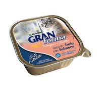 RAGGIO DI SOLE GRAN FORMA GATTO PATE' GRAIN FREE TROTA SALMONE 100GR (vaschetta)