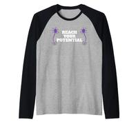 Raggiungi Il Tuo potenziale neurologia Neuroscienze Maglia con Maniche Raglan