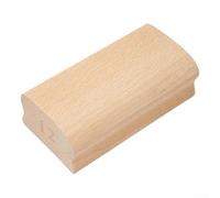 Raggiungi la precisione con il blocco abrasivo in legno per chitarra, uno strumento indispensabile per liutai (30,5 cm)