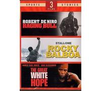 Raging Bull, Rocky Balboa, Great White Hope (3 Sports Films)