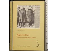Ragion di Stato. Una testimonianza per Sacco e Vanzetti