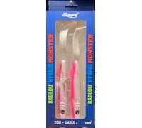 RAGLOU HYBRID MONSTER DAL 14 AL 20 CM 2 PEZZI SPINNING TRAINA TECNICHE VERTICALI