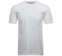 Ragman, 2 T-shirt da uomo, confezione doppia, scollo rotondo Weiss-006 48