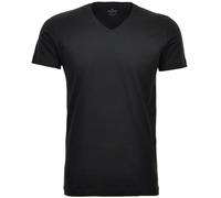 RAGMAN 2 T shirt Uomo Confezione doppia Bodyfit con scollo a V, Nero-009, 3XL