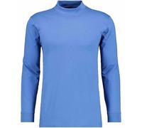 Ragman, camicia da uomo con colletto rialzato a maniche lunghe, L