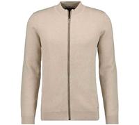 RAGMAN Cardigan da uomo con struttura fine, cotone/cashmere, Beige-082, XL