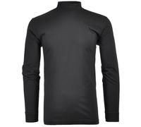 Ragman - Maglia a Manica Lunga - Collo MAO - Maniche Lunghe - Uomo Nero 40