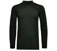 RAGMAN Maglia da uomo a maniche lunghe, Verde scuro-386, XXL