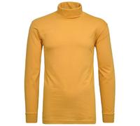 RAGMAN Maglietta a maniche lunghe da uomo basic, 536 senape, XXL