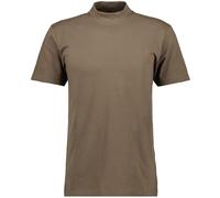 RAGMAN Maglietta da uomo con colletto alla coreana a maniche corte, 3XL