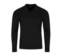 Ragman Polo Uomo Soft Knit Schwarz-009 – Maniche lunghe – Nero L (52)