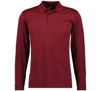 Ragman Polo a Manica Lunga Uomo Softknit Rot-060 XL