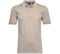 RAGMAN Polo da uomo con tasca sul petto, manica corta, Light Skin-086, L