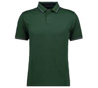 RAGMAN Polo da uomo in piqué Keep Dry, vestibilità moderna, Verde scuro-357, L