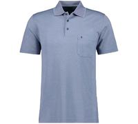 Ragman, Polo da Uomo softknit a Maniche Lunghe, Fishnet, XXL
