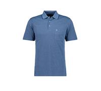 RAGMAN Polo JAQUARD blu | XXXL