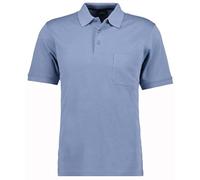 RAGMAN Polo softknit da uomo con tasca sul petto, manica corta, L