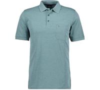 RAGMAN Polo softknit da uomo con tasca sul petto, manica corta, M