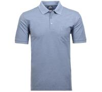 Ragman Uomo Manica Corta softknit Polo Taube-073 50