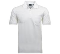 Ragman Uomo Manica Corta softknit Polo Weiss-006 3 Mesi